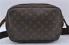 Auth LOUIS VUITTON Monogram Reporter PM Shoulder Cross Body Bag M45254 LV 8626C