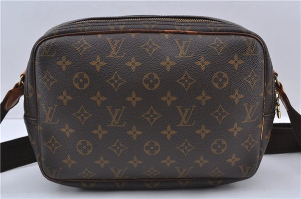 Auth LOUIS VUITTON Monogram Reporter PM Shoulder Cross Body Bag M45254 LV 8626C