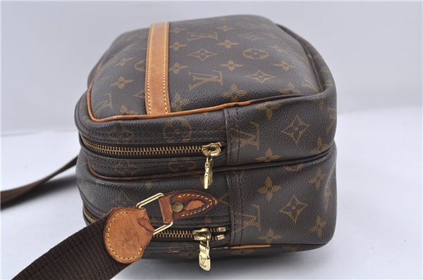 Auth LOUIS VUITTON Monogram Reporter PM Shoulder Cross Body Bag M45254 LV 8626C
