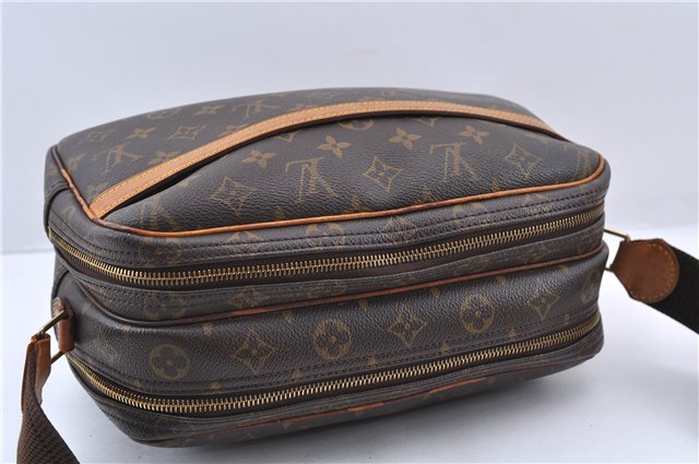 Auth LOUIS VUITTON Monogram Reporter PM Shoulder Cross Body Bag M45254 LV 8626C