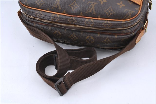 Auth LOUIS VUITTON Monogram Reporter PM Shoulder Cross Body Bag M45254 LV 8626C
