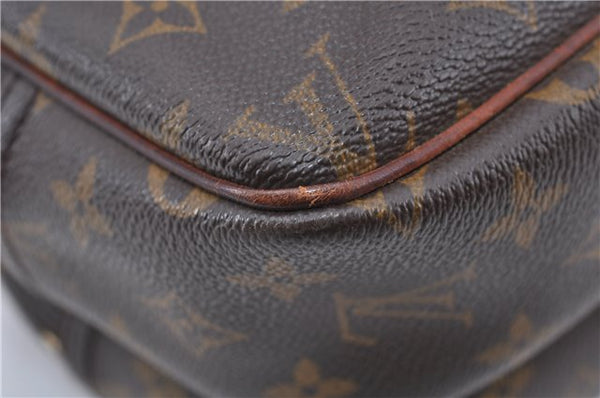 Auth LOUIS VUITTON Monogram Reporter PM Shoulder Cross Body Bag M45254 LV 8626C