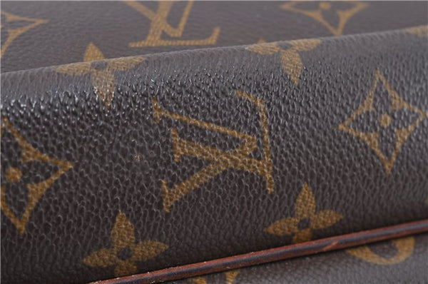Auth LOUIS VUITTON Monogram Reporter PM Shoulder Cross Body Bag M45254 LV 8626C