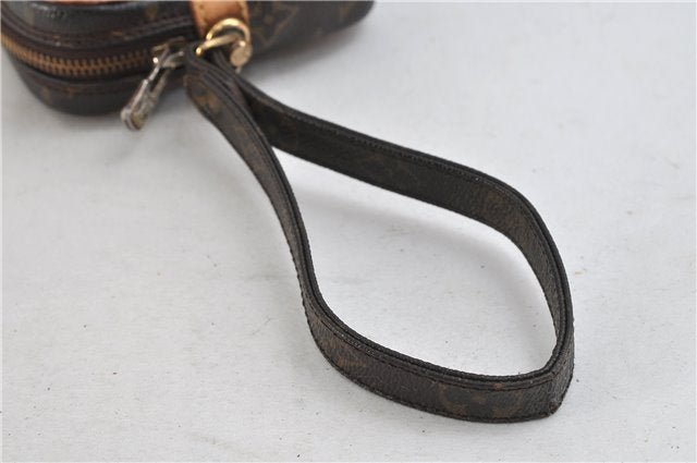 Auth LOUIS VUITTON Monogram Marly Dragonne PM Clutch Hand Bag M51827 LV 8629C