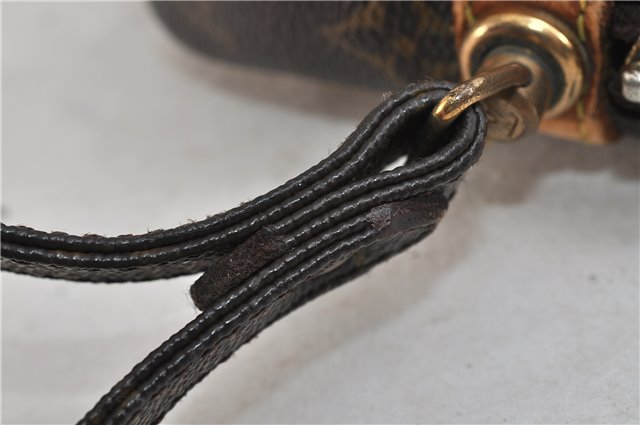 Auth LOUIS VUITTON Monogram Marly Dragonne PM Clutch Hand Bag M51827 LV 8629C