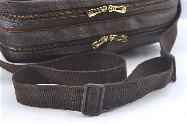 Authentic Louis Vuitton Monogram Reporter GM Shoulder Cross Bag M45252 LV 8631E