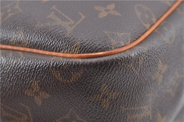 Authentic Louis Vuitton Monogram Reporter GM Shoulder Cross Bag M45252 LV 8631E