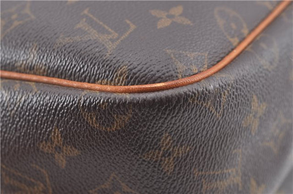 Authentic Louis Vuitton Monogram Reporter GM Shoulder Cross Bag M45252 LV 8631E