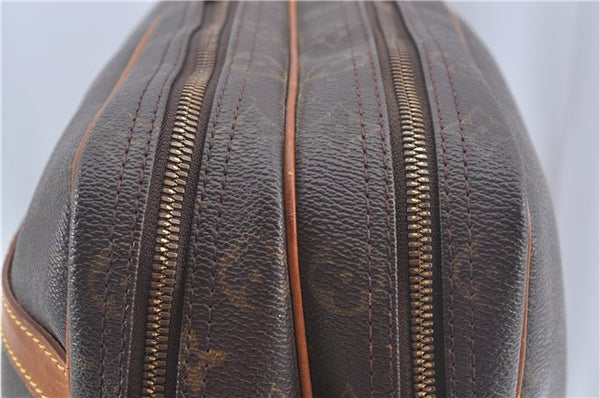 Authentic Louis Vuitton Monogram Reporter GM Shoulder Cross Bag M45252 LV 8631E