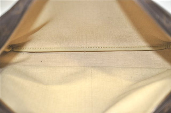 Authentic Louis Vuitton Monogram Reporter GM Shoulder Cross Bag M45252 LV 8631E