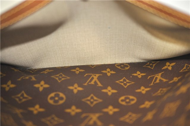 Authentic Louis Vuitton Monogram Reporter GM Shoulder Cross Bag M45252 LV 8631E