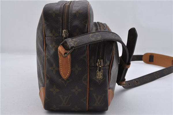 Authentic Louis Vuitton Monogram Nile Shoulder Cross Body Bag M45244 LV 8635D