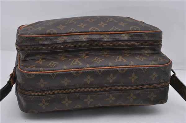 Authentic Louis Vuitton Monogram Nile Shoulder Cross Body Bag M45244 LV 8635D