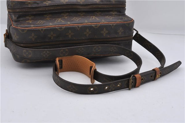 Authentic Louis Vuitton Monogram Nile Shoulder Cross Body Bag M45244 LV 8635D