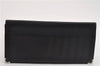 Authentic Cartier Must de Cartier Long Wallet Purse Leather Black 8635F