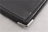 Authentic Cartier Must de Cartier Long Wallet Purse Leather Black 8635F