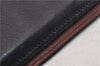 Authentic Cartier Must de Cartier Long Wallet Purse Leather Black 8635F