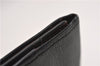 Authentic Cartier Must de Cartier Long Wallet Purse Leather Black 8635F