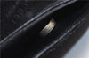 Authentic GUCCI Shoulder Hand Bag Purse Suede Leather 0013167 Black 8637C