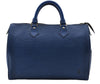 Authentic Louis Vuitton Epi Speedy 30 Hand Boston Bag Blue M43005 LV 8639D