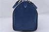 Authentic Louis Vuitton Epi Speedy 30 Hand Boston Bag Blue M43005 LV 8639D