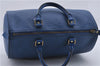 Authentic Louis Vuitton Epi Speedy 30 Hand Boston Bag Blue M43005 LV 8639D