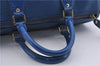 Authentic Louis Vuitton Epi Speedy 30 Hand Boston Bag Blue M43005 LV 8639D