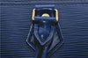 Authentic Louis Vuitton Epi Speedy 30 Hand Boston Bag Blue M43005 LV 8639D