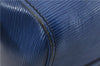 Authentic Louis Vuitton Epi Speedy 30 Hand Boston Bag Blue M43005 LV 8639D