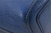 Authentic Louis Vuitton Epi Speedy 30 Hand Boston Bag Blue M43005 LV 8639D