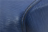 Authentic Louis Vuitton Epi Speedy 30 Hand Boston Bag Blue M43005 LV 8639D