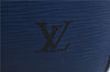 Authentic Louis Vuitton Epi Speedy 30 Hand Boston Bag Blue M43005 LV 8639D