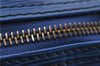 Authentic Louis Vuitton Epi Speedy 30 Hand Boston Bag Blue M43005 LV 8639D