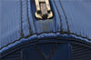 Authentic Louis Vuitton Epi Speedy 30 Hand Boston Bag Blue M43005 LV 8639D