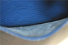 Authentic Louis Vuitton Epi Speedy 30 Hand Boston Bag Blue M43005 LV 8639D