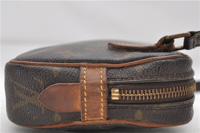 Auth Louis Vuitton Monogram Marly Bandouliere Shoulder Cross Bag M51828 LV 8640D