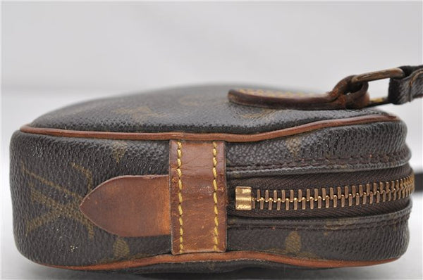 Auth Louis Vuitton Monogram Marly Bandouliere Shoulder Cross Bag M51828 LV 8640D