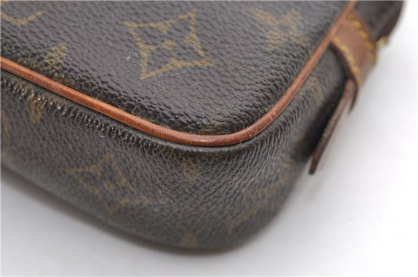 Auth Louis Vuitton Monogram Marly Bandouliere Shoulder Cross Bag M51828 LV 8640D