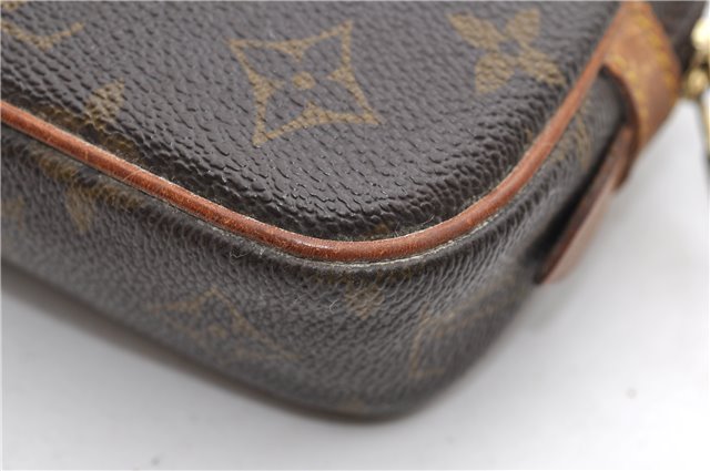 Auth Louis Vuitton Monogram Marly Bandouliere Shoulder Cross Bag M51828 LV 8640D