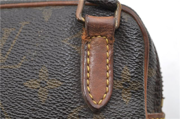 Auth Louis Vuitton Monogram Marly Bandouliere Shoulder Cross Bag M51828 LV 8640D