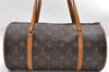 Authentic Louis Vuitton Monogram Papillon 30 Hand Bag M51385 LV 8642D