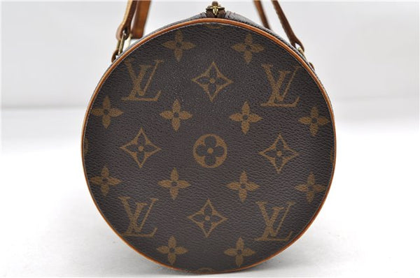 Authentic Louis Vuitton Monogram Papillon 30 Hand Bag M51385 LV 8642D