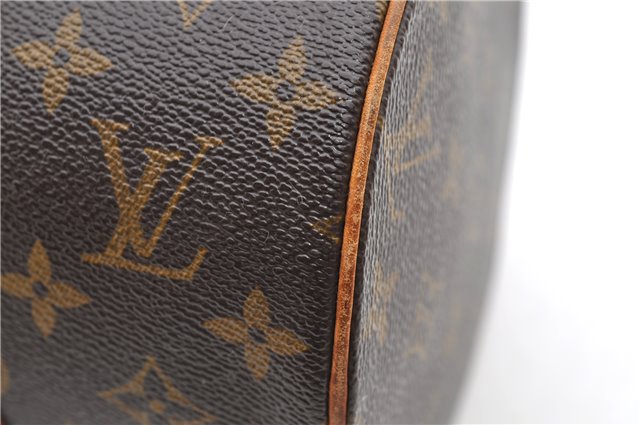 Authentic Louis Vuitton Monogram Papillon 30 Hand Bag M51385 LV 8642D