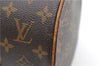 Authentic Louis Vuitton Monogram Papillon 30 Hand Bag M51385 LV 8642D