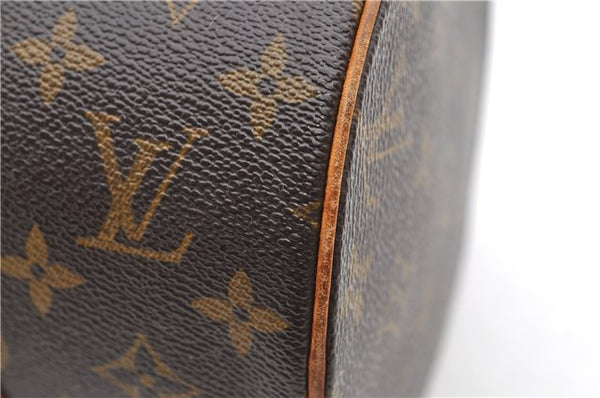 Authentic Louis Vuitton Monogram Papillon 30 Hand Bag M51385 LV 8642D