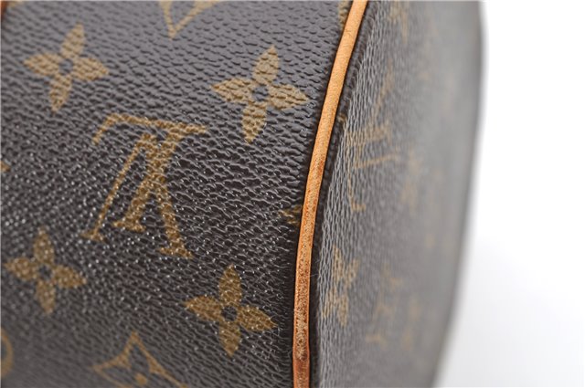 Authentic Louis Vuitton Monogram Papillon 30 Hand Bag M51385 LV 8642D
