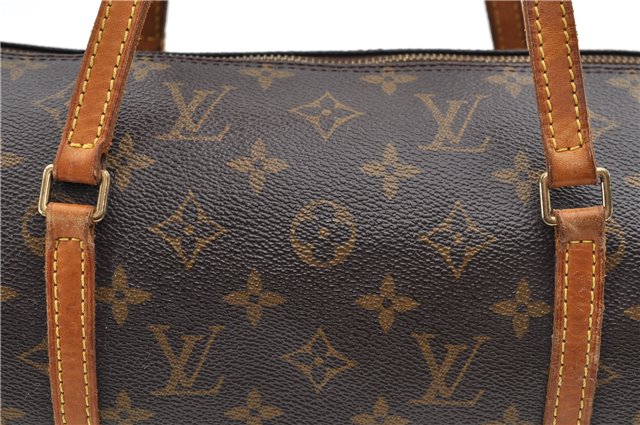 Authentic Louis Vuitton Monogram Papillon 30 Hand Bag M51385 LV 8642D