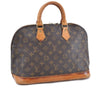 Authentic LOUIS VUITTON Monogram Alma Hand Bag M51130 LV 8653C