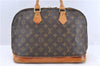 Authentic LOUIS VUITTON Monogram Alma Hand Bag M51130 LV 8653C