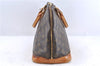 Authentic LOUIS VUITTON Monogram Alma Hand Bag M51130 LV 8653C